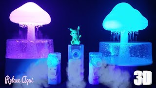 🌧️ASMR Aerosol 3D com chuva forte fantástica para dormir 🌧️ [upl. by Philipa]