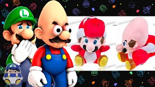 Mario Reacts to Bootleg Mario Toys ft Luigi [upl. by Adnerad]