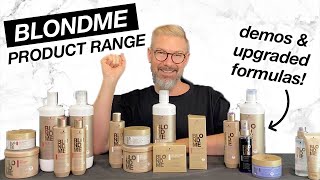 BLONDME Care Full Range amp Cool Blondes Upgrades  Schwarzkopf Professional [upl. by Asenad]