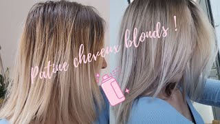 TUTO PATINE CHEVEUX BLONDS A LA MAISON  DIALIGHT 912 [upl. by Eniledam197]