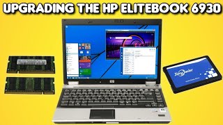 HP EliteBook 6930p SSD and RAM UPGRADE 2022 [upl. by Josey]