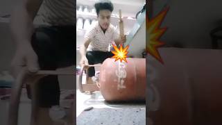 Gas cylinder blast 💥💥💥 comedy funny [upl. by Aicil]