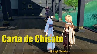 CARTA DE CHISATO 【Genshin Impact】 [upl. by Teodorico]