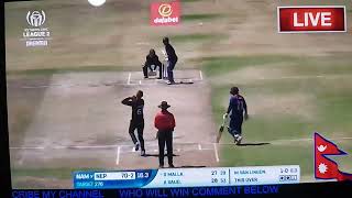 nepal vs namibia live cricket [upl. by Edmead]