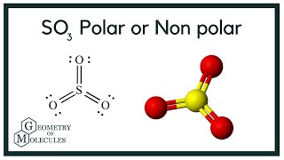 Is SO3 Polar or Nonpolar Sulfur Trioxide [upl. by Ivy577]