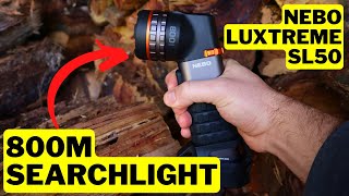 12 MILE SEARCHLIGHT  NEBO Luxtreme SL50 [upl. by Elisee]