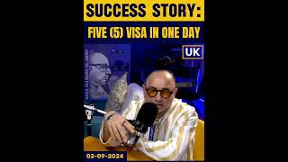 Success Story Five 5 Visa In One Day  Raza Ali Shah AlAbidi [upl. by Thorpe]