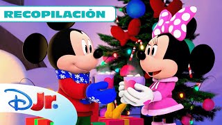 LOS CUENTOS DE MINNIE Minnie y Daisy en Navidad ☃️🎄  RECOPILACIÓN  DisneyJuniorES [upl. by Dlorad]