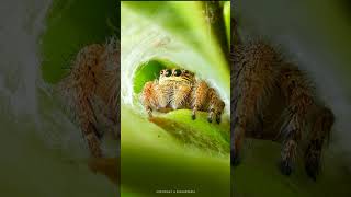 Caught this cute spider with the Fujifilm X100s macrophotography fujifilmphotography x100s [upl. by Analem]