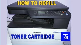 REFILL TONER CARTRIDGE in xeroxPrinter  Samsung K2200   English [upl. by Nosyla]