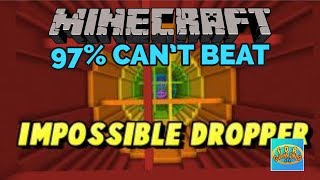 The IMPOSSIBLE Dropper  Minecraft 1122 [upl. by Chip]