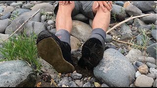 Rubber vs Felt Soles  Side by Side Wading Review [upl. by Bushweller]