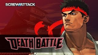 Ryu Shoryukens into DEATH BATTLE  ScrewAttackcom [upl. by Aneetak]