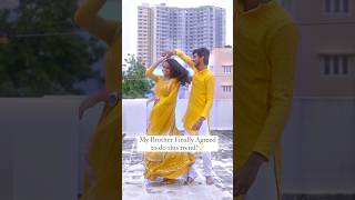 Finally we did it 🔥 shorts shortvideo shortsfeed trending siblings love song reels [upl. by Neirad]