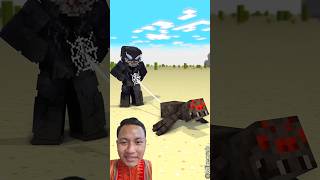 steve venom VS minecraft mobsminecraft gameplay shorts [upl. by Nylidnarb]