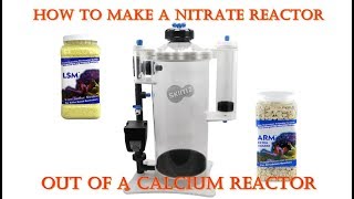 How to make a Nitrate Reactor out of a Calcium Reactor [upl. by Adlecirg773]