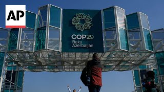 Leaders of world’s biggest polluters absent at COP29 climate summit  AP Explains [upl. by Kesia154]