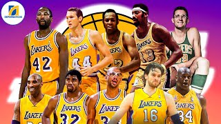 Top 10 Mejores Jugadores En La Historia De Los Angeles Lakers [upl. by Brittan42]