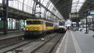 NSI 1744 met lege IC Berlijn vertrekt van Amsterdam Centraal [upl. by Yennej]