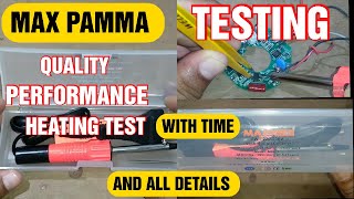 Max pamma 8w micro soldering iron unboxing I Quality check I Heating time count I Soldering demo [upl. by Akinimod626]