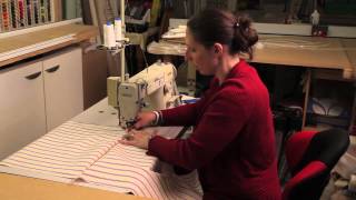 Light and Shade Hand Made Soft Furnishings  How to make a cushion [upl. by Dorella28]