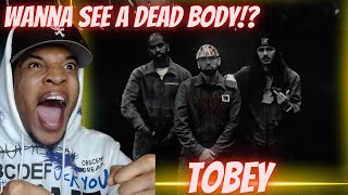 WANNA SEE A DEAD BODY EMINEM  TOBEY FT BIG SEAN amp BABYTRON OFFICIAL MUSIC VIDEO  REACTION [upl. by Peonir]