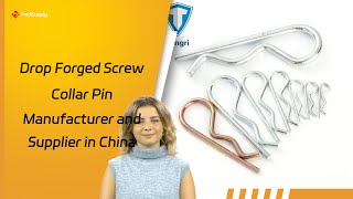 Drop Forged Screw Collar Pin Manufacturer and Supplier in China [upl. by Ihskaneem]