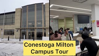 Conestoga Milton Campus Tour  conestogacollege conestogamilton campustour canada [upl. by Milford517]