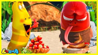 LARVA TUBA 2025  Who is the chef king  Food Animation Compilation [upl. by Ymaral]