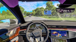 Audi A6  Salzburg to Vienna Austria  Euro Truck Simulator 2 Gameplay [upl. by Ardeth]