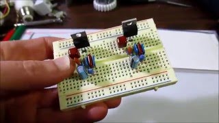 Bridging audio amplifiers explained LM1875 example [upl. by Hathcock]