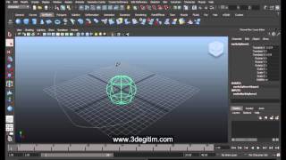 Autodesk Maya Arayüz Tanıtımı Giriş Dersi Bölüm 2 [upl. by Lorita590]