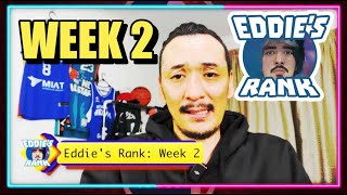 EDDIES RANK Week 2 10291105 WeeklyBazaa [upl. by Sev]