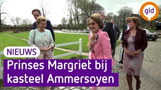 Koninklijk bezoek in Ammerzoden prinses Margriet opent nieuwe tentoonstelling [upl. by Eidnam595]