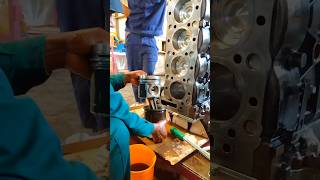 How to insert engine piston shorts engine mechanic mechanical shortviral viral trending [upl. by Biebel376]