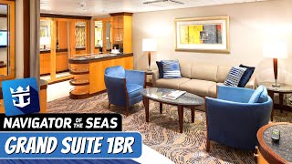 Navigator of the Seas  Grand Suite Full Walkthrough Tour amp Review 4K  Royal Caribbean [upl. by Harragan]