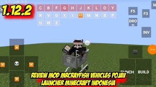 Review Mod MrCrayFish Vehicle Pojav Launcher Minecraft Indonesia [upl. by Htieh455]