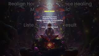 Detoxifying Cortisol Eliminate Infections  Realign Hormones Enhance Healing  Meditation Music [upl. by Tanya]