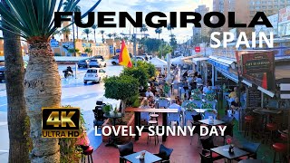 fuengirola spain  lovely sunny day  costa del sol malaga 4k [upl. by Enoj]