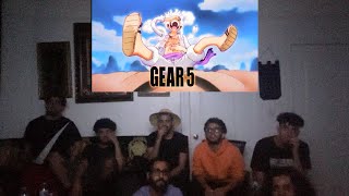 Luffy Gear 5 Reaction One Piece 1071 [upl. by Zacharie]