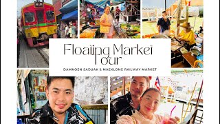 Damnoen Saduak Floating Market Part 2  Vlog Review No 137 [upl. by Soisatsana329]