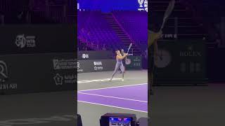 Iga Swiatek amp Aryna Sabalenka Practice together in Riyadh igaswiatek wtafinalsriyadh [upl. by Clayberg]