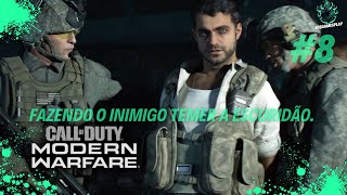 Call of Duty® Modern Warfare®  Fazendo o Inimigo Temer a Escuridão 8 Gameplay Português PTBR [upl. by Einahpts652]