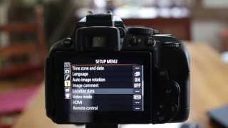 Nikon D5300 Review of Wifi and GPS Features [upl. by Nahum]