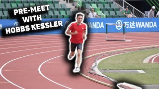 2024 Prefontaine Classic PreMeet With Hobbs Kessler [upl. by Inahc]