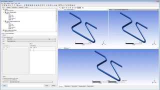 Using ANSYS Fluent Mesh Morpher Optimizer in ANSYS Workbench Part III [upl. by Joo587]