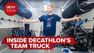 Decathlon AG2R La Mondiale Team  Mechanics Tour De France Truck Tour [upl. by Eet112]