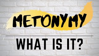 Metonymy Explained [upl. by Hallagan549]