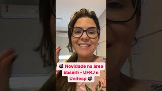 A ebserh está fechando contrato com a Unifesp e UFRJ Vc já sabia dessa notícia Comenta aqui 👇🏻 [upl. by Ellevart328]