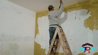 COMO REMOVER PINTURA DE UNA PARED [upl. by Susannah]